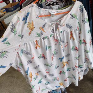 Blouse; Tropical